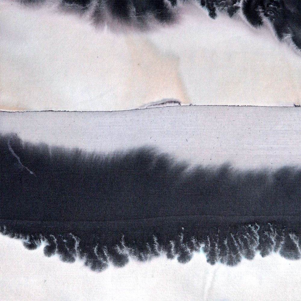  Tusche abstrakt - Japanische Tuschemalerei Friedrich Motiv 